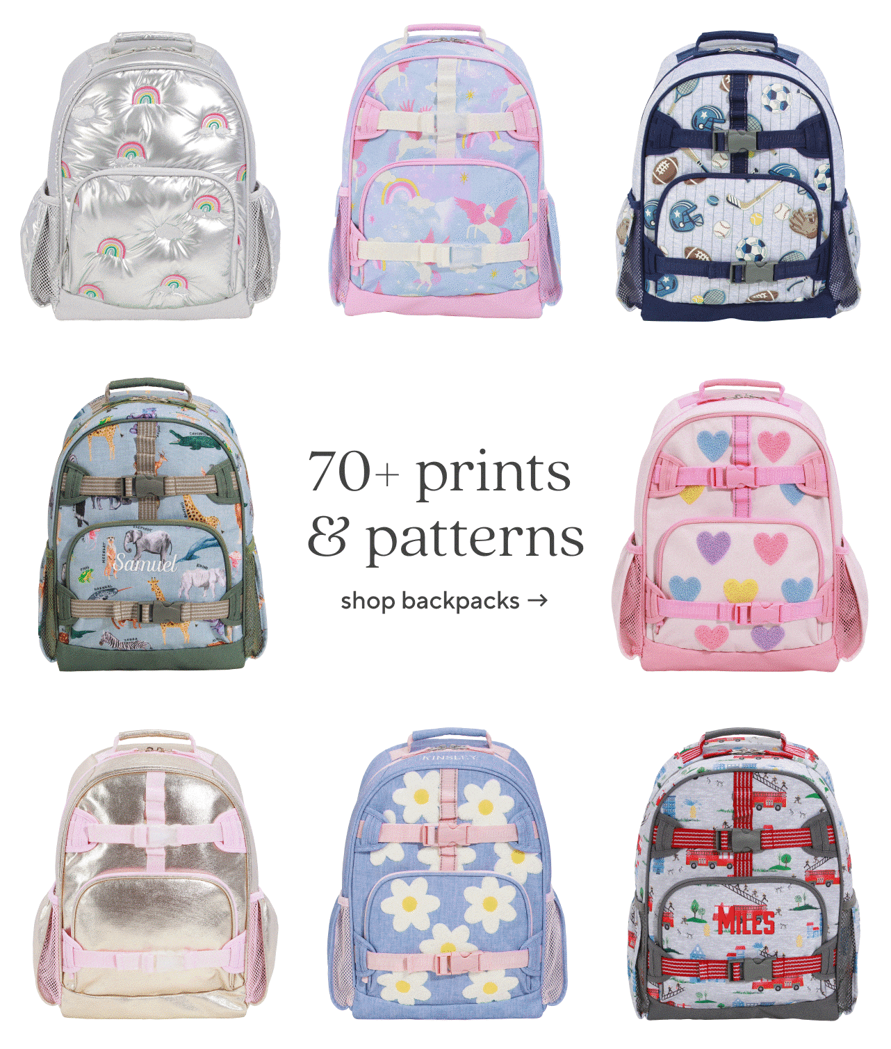 70+ prints & patterns