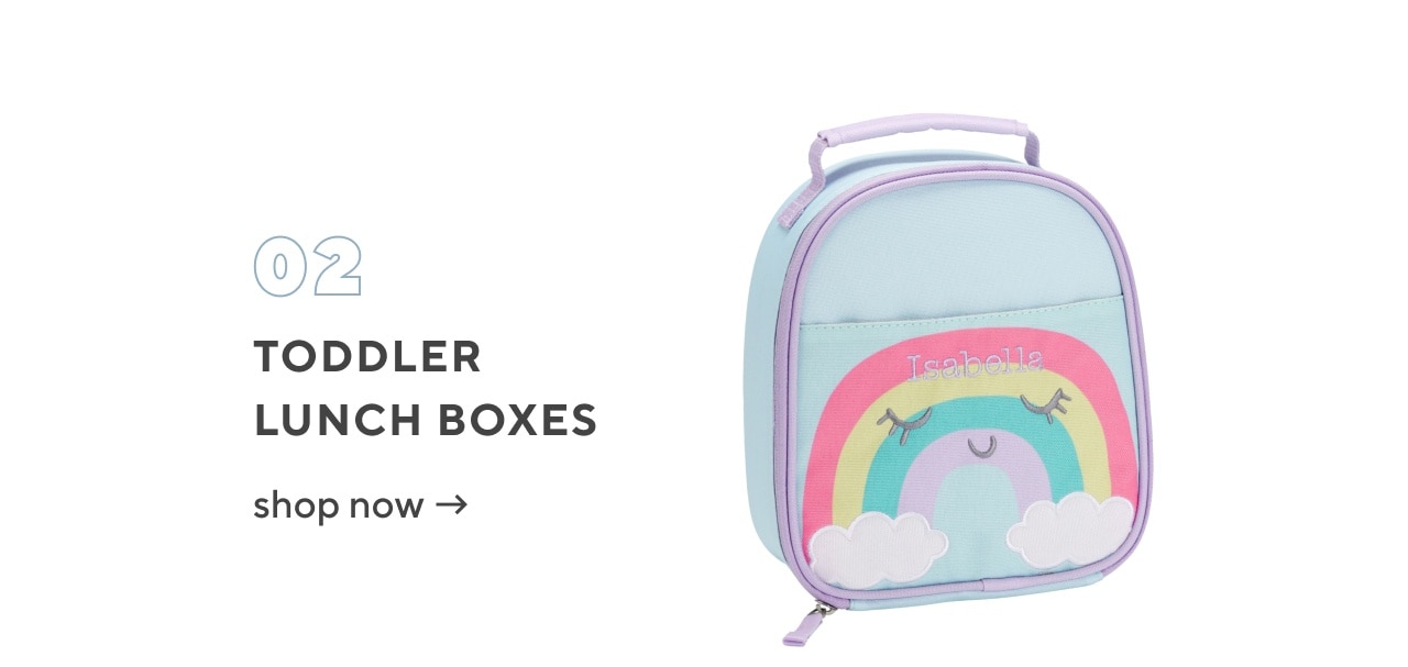 toddler lunch boxes. shop now