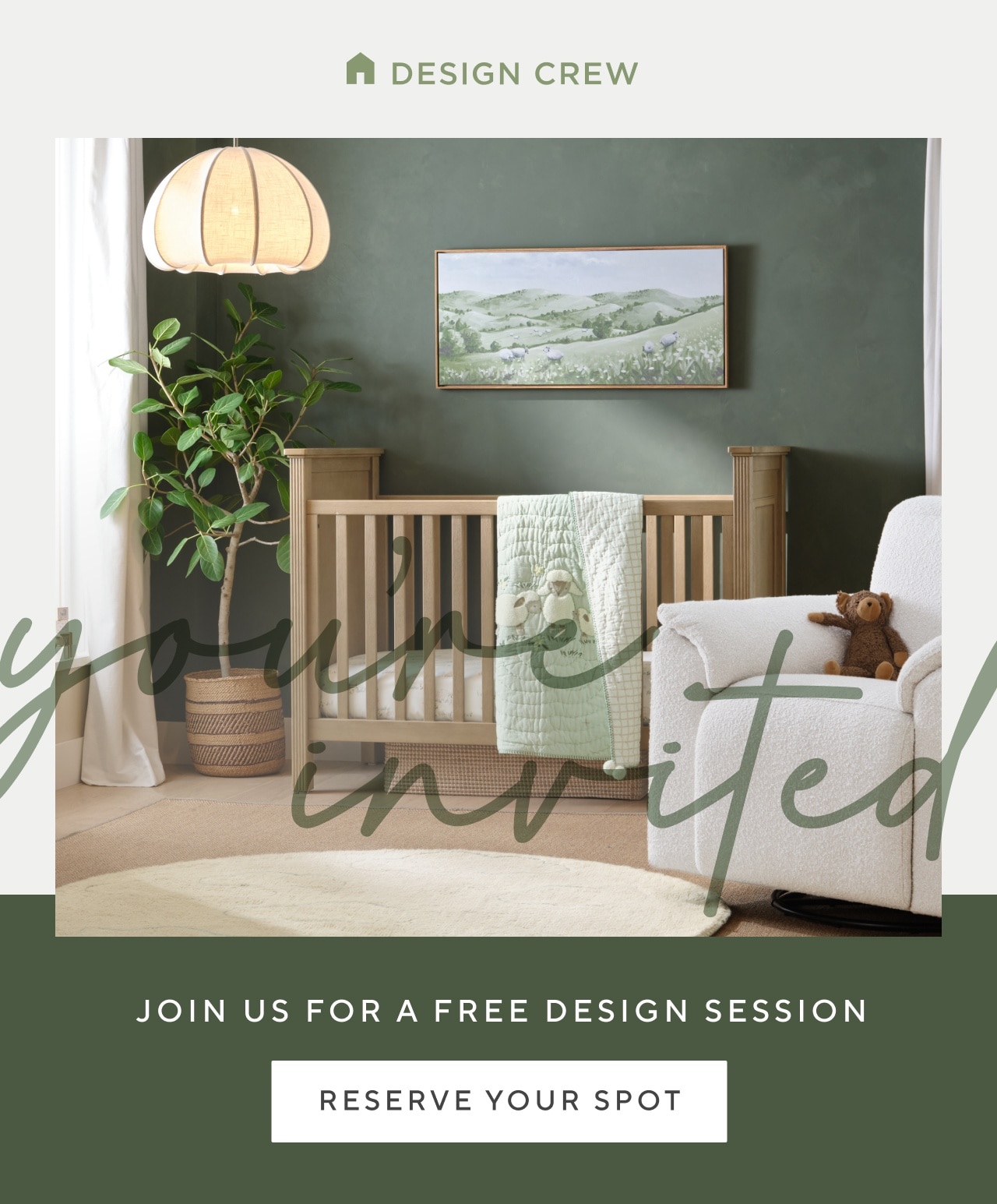 you're invited. reserve your spot