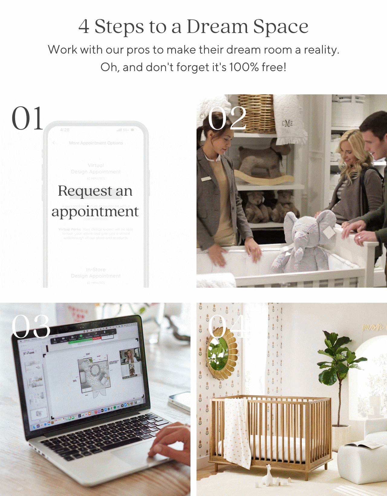 4 steps to your dream space