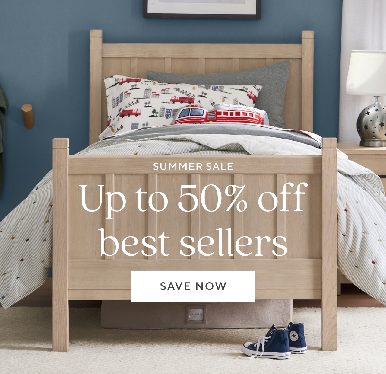 Summer Sale. Up to 50% off best sellers