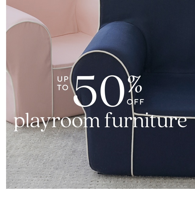 up to 50% off playroom furniture