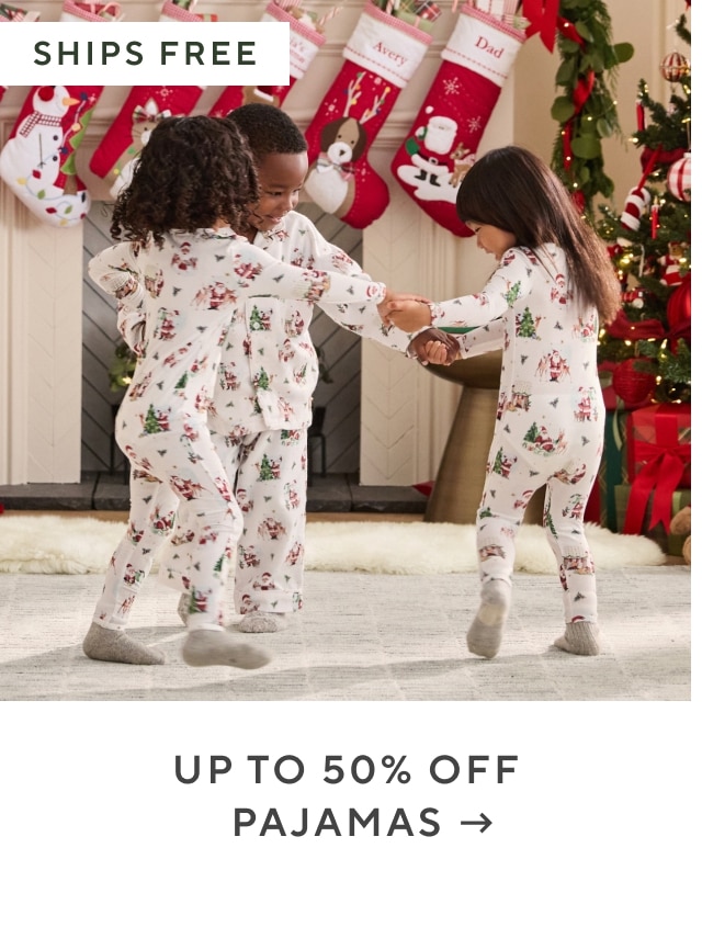 up o 50% off pajamas