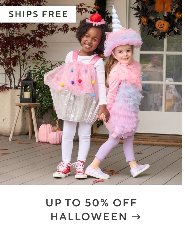 up to 50% off halloween