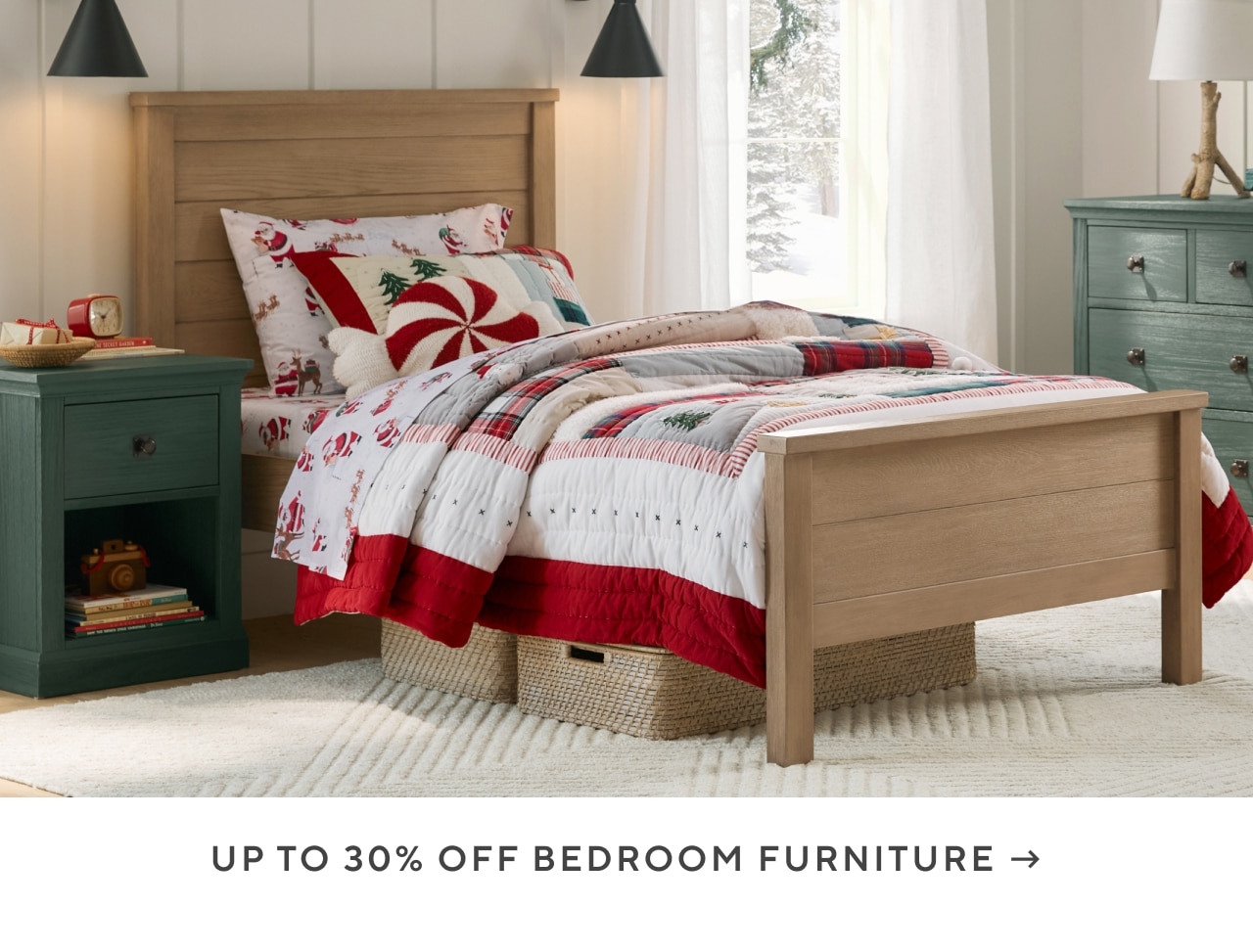 up to 30% off bedroom furniture