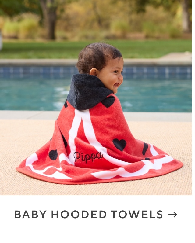baby hooded towels