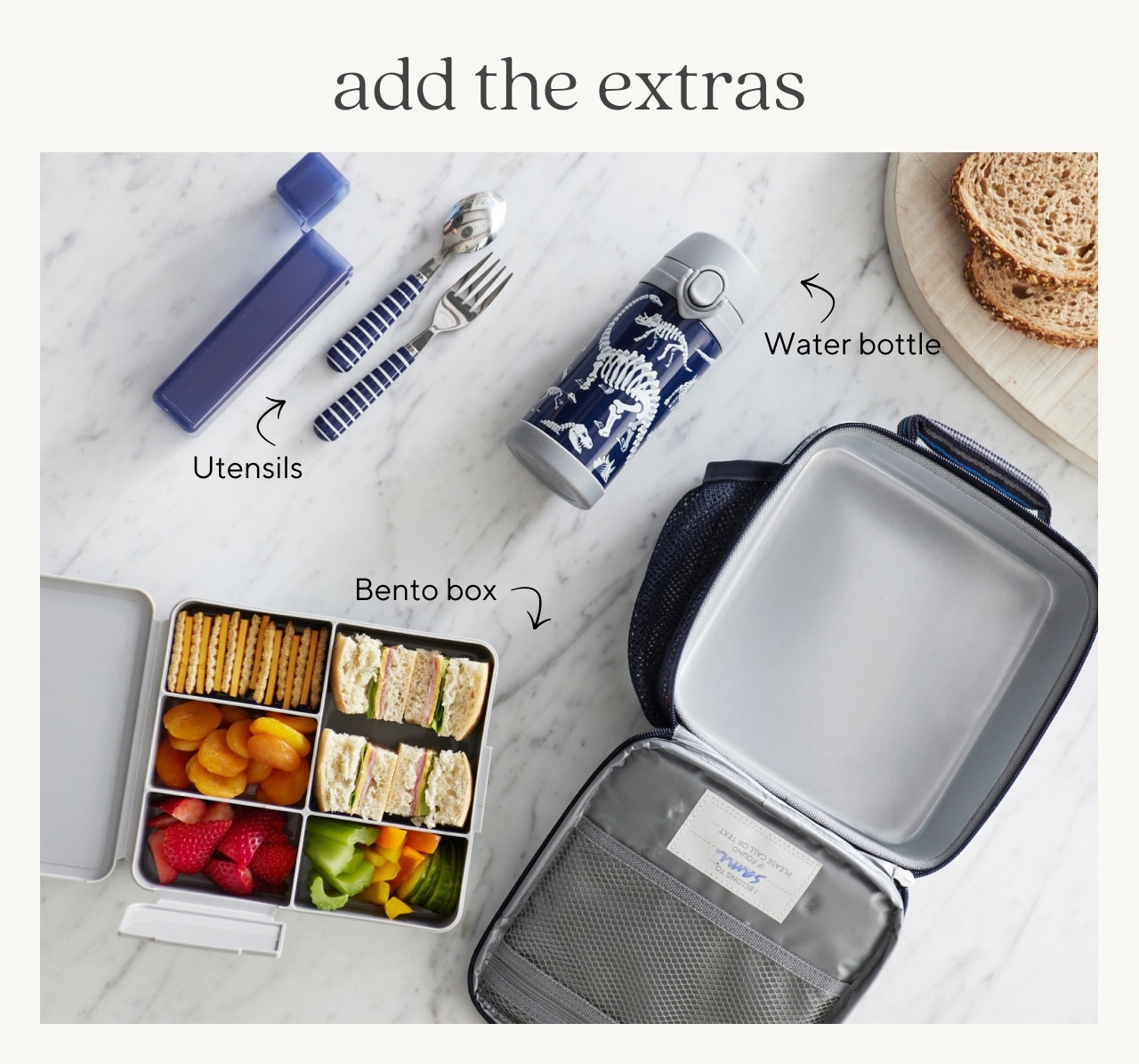 add the extras