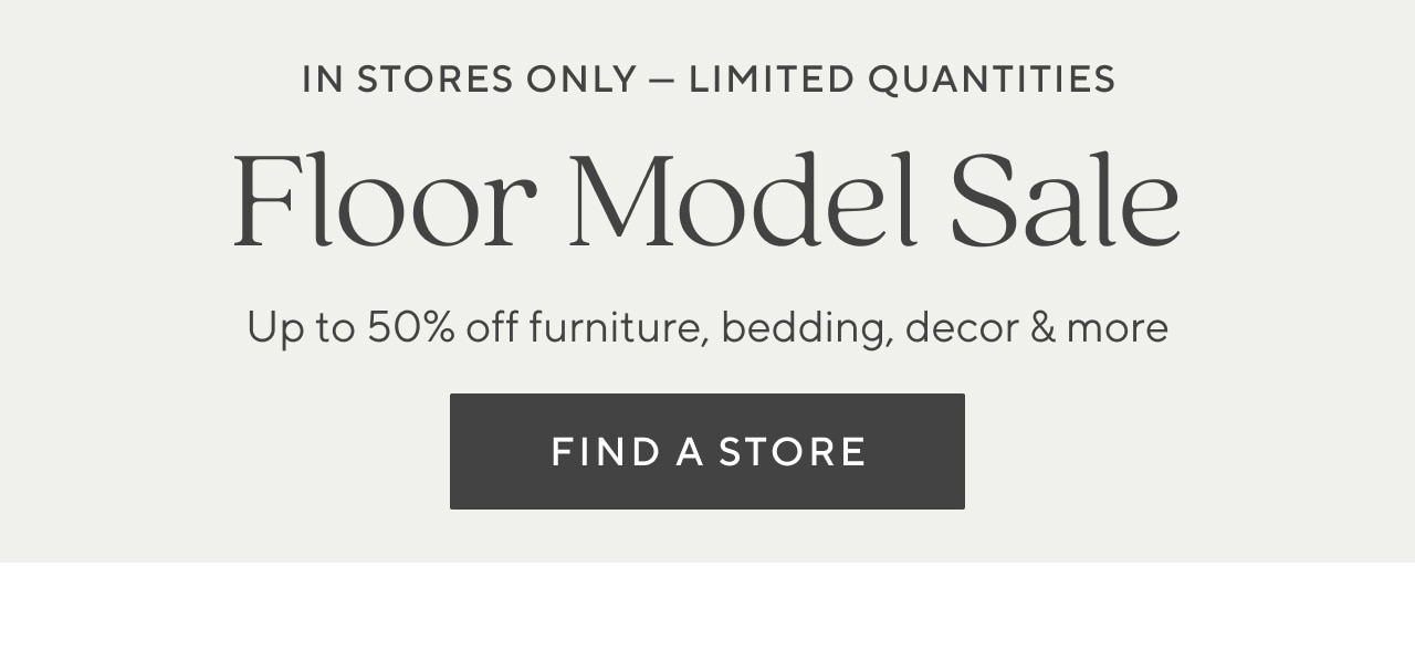 floor model sale