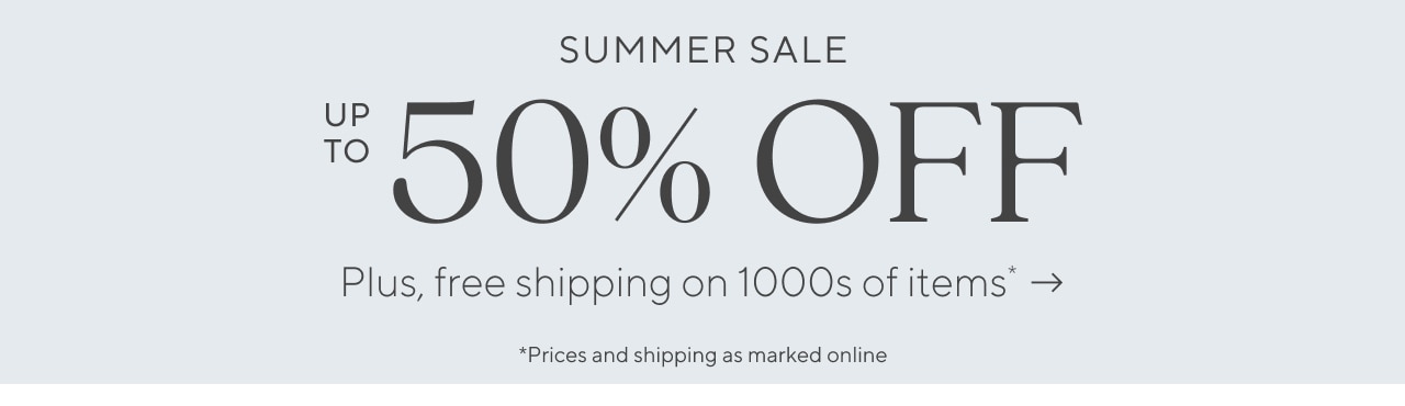 summer sale