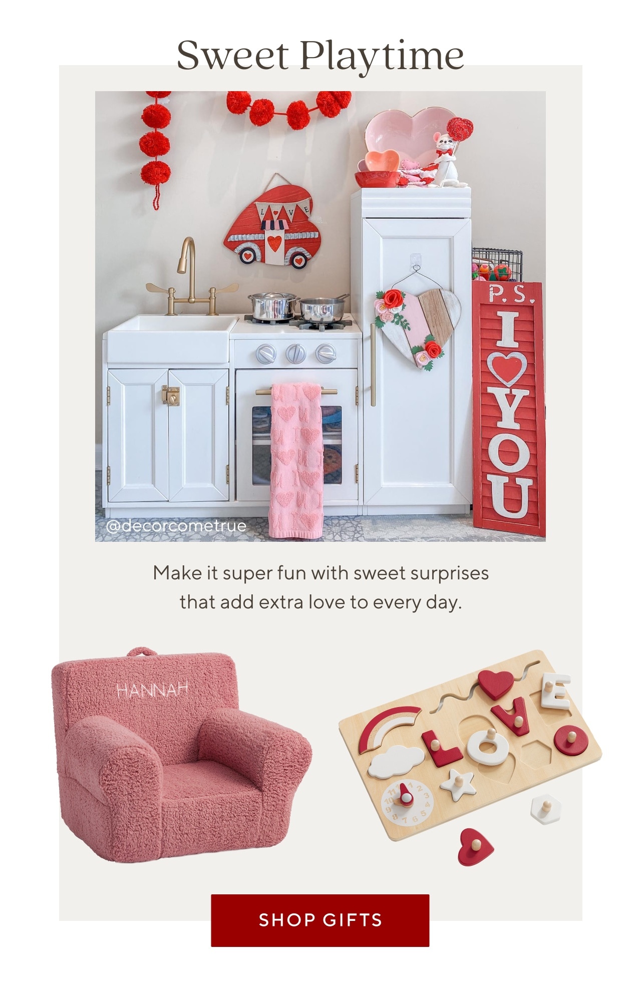 sweet playtime. shop gifts