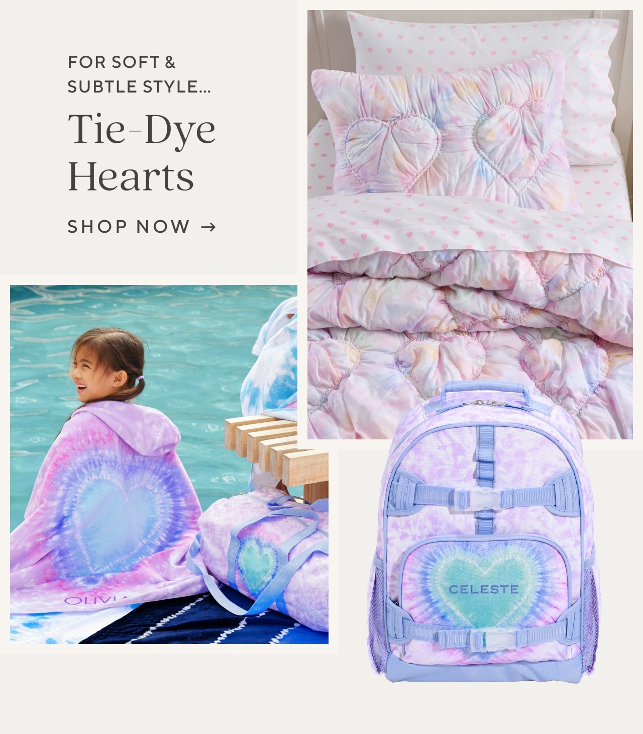 tie-dye hearts. shop now