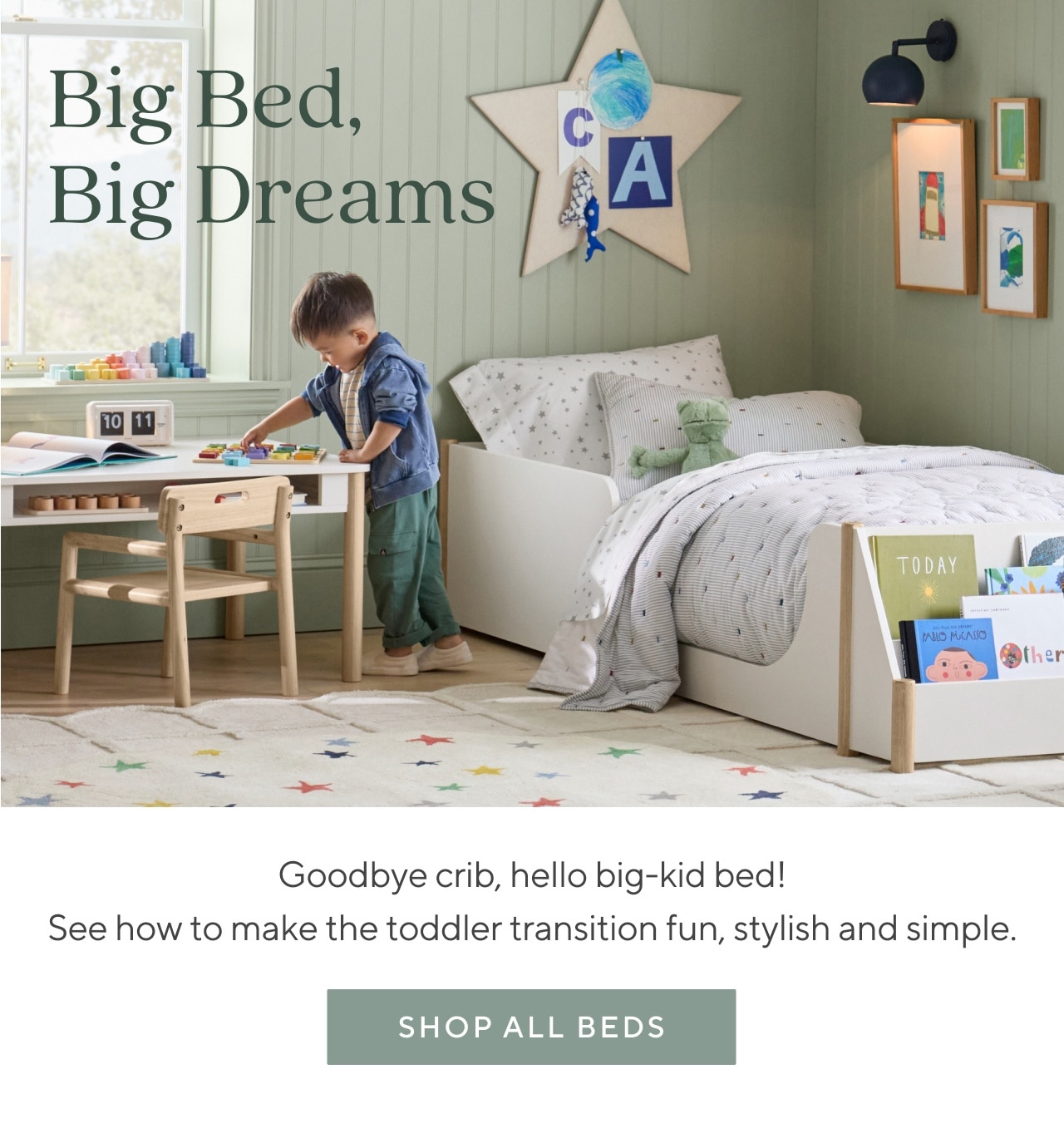 big bed, big dreams. shop all beds