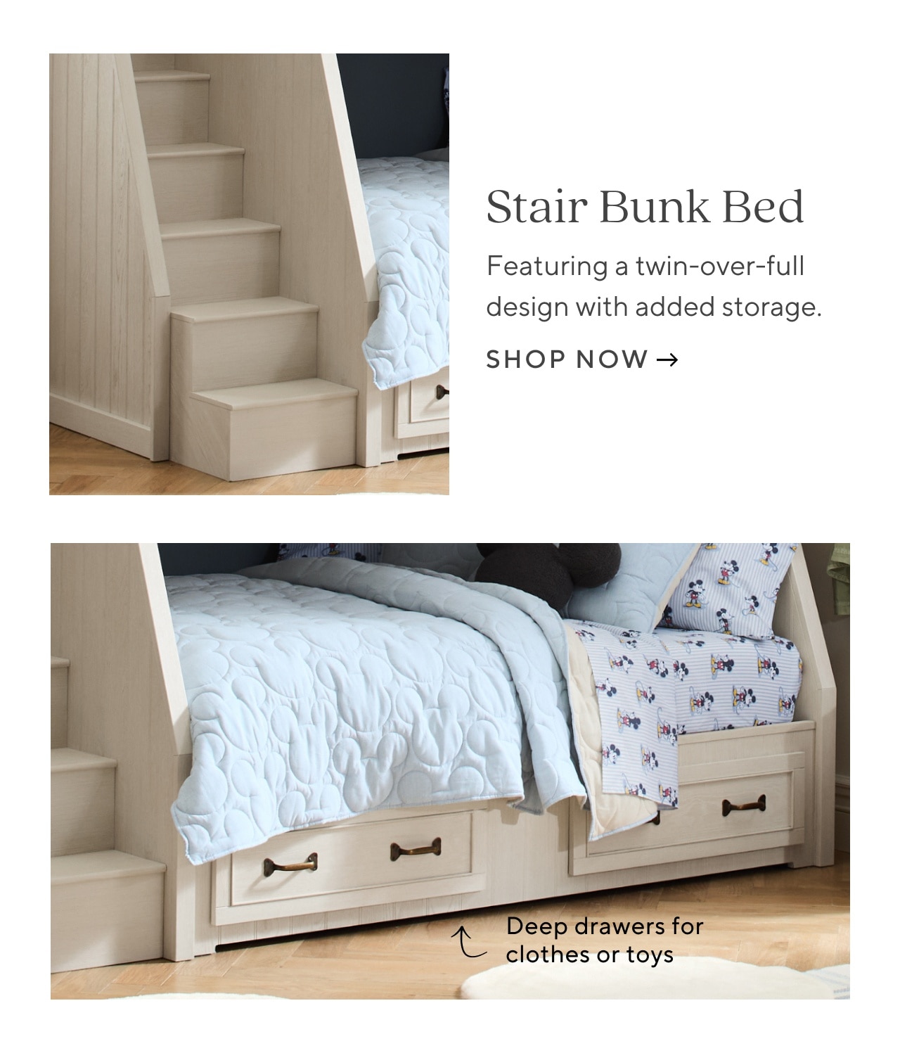 stair bunk bed. shop now