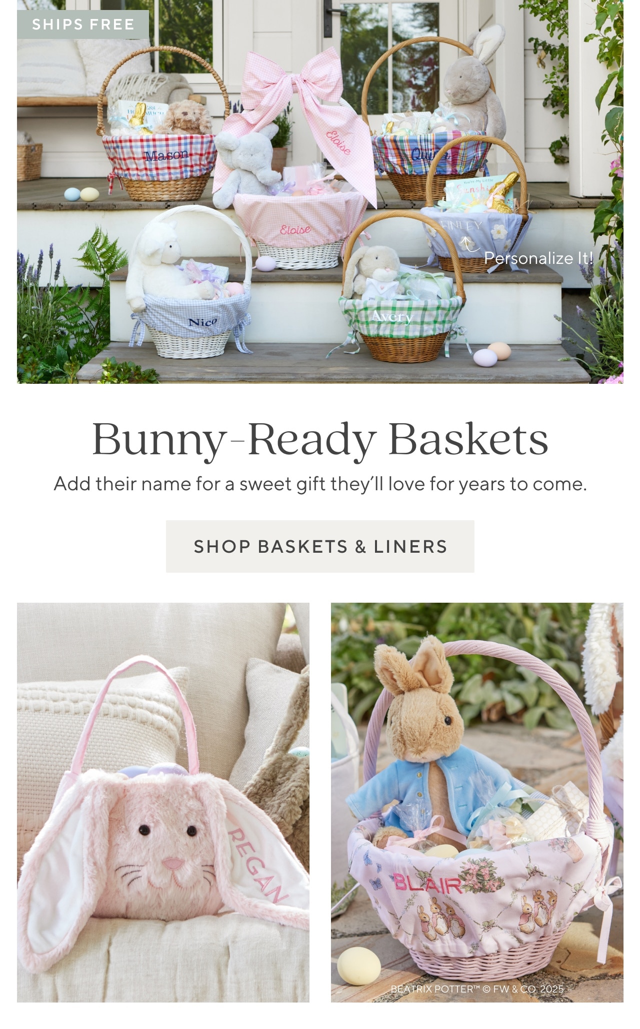 Shop Easter Baskets