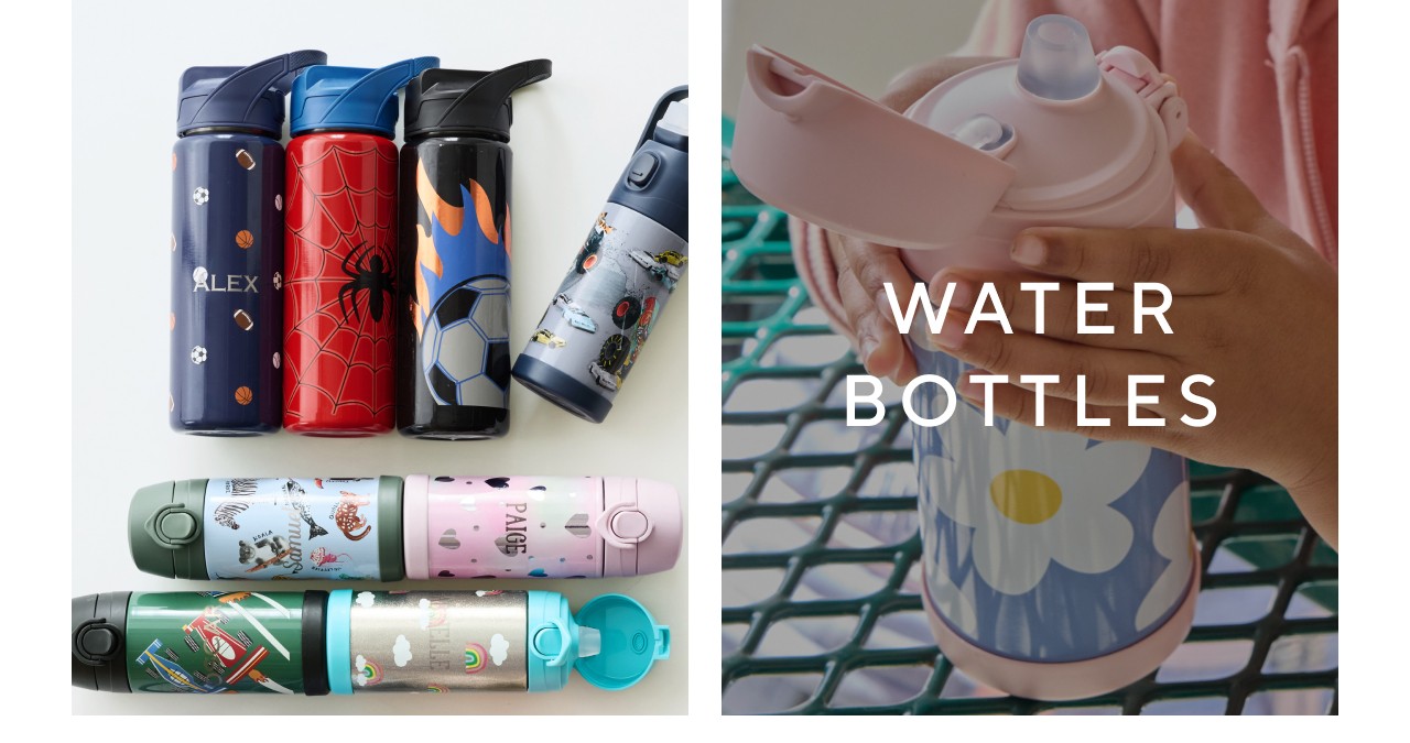 water bottles
