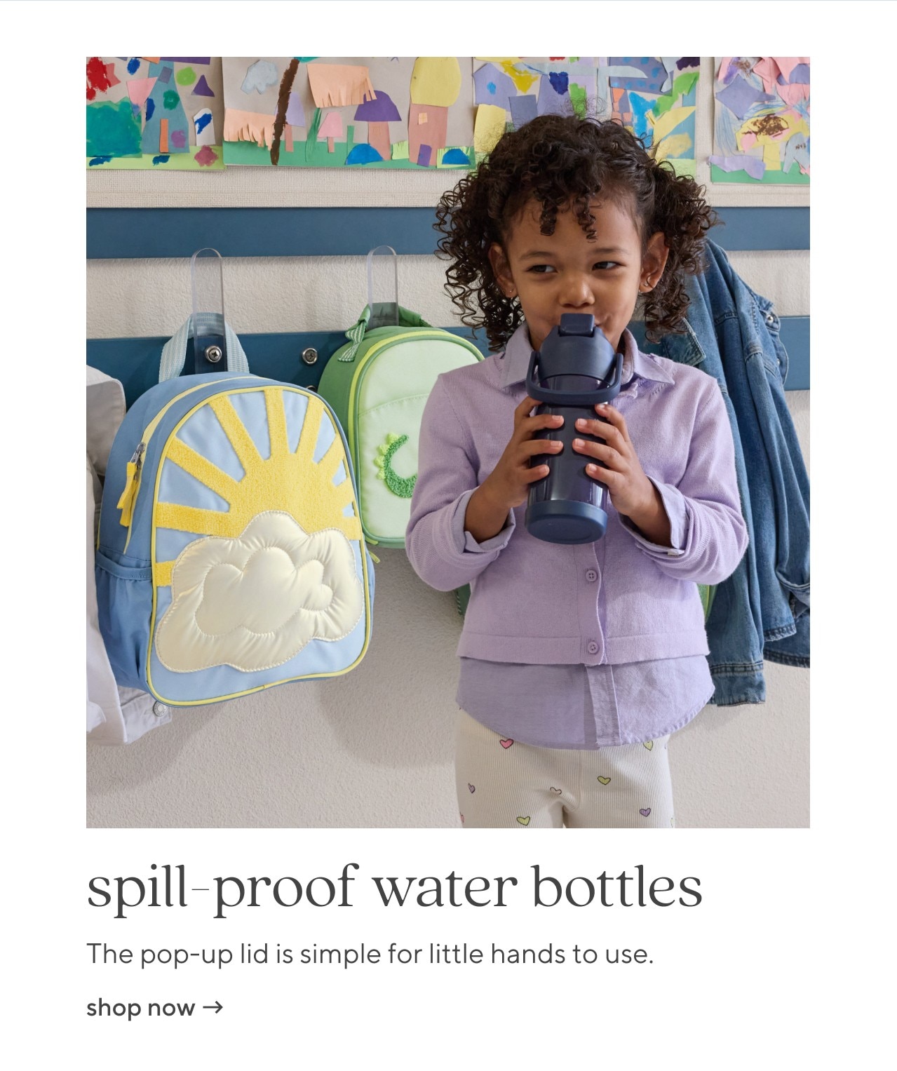 water bottles