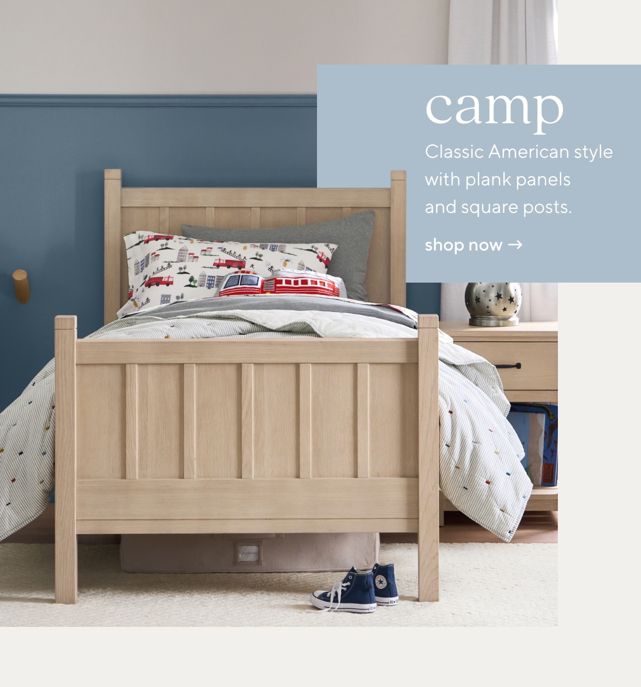 camp. shop now