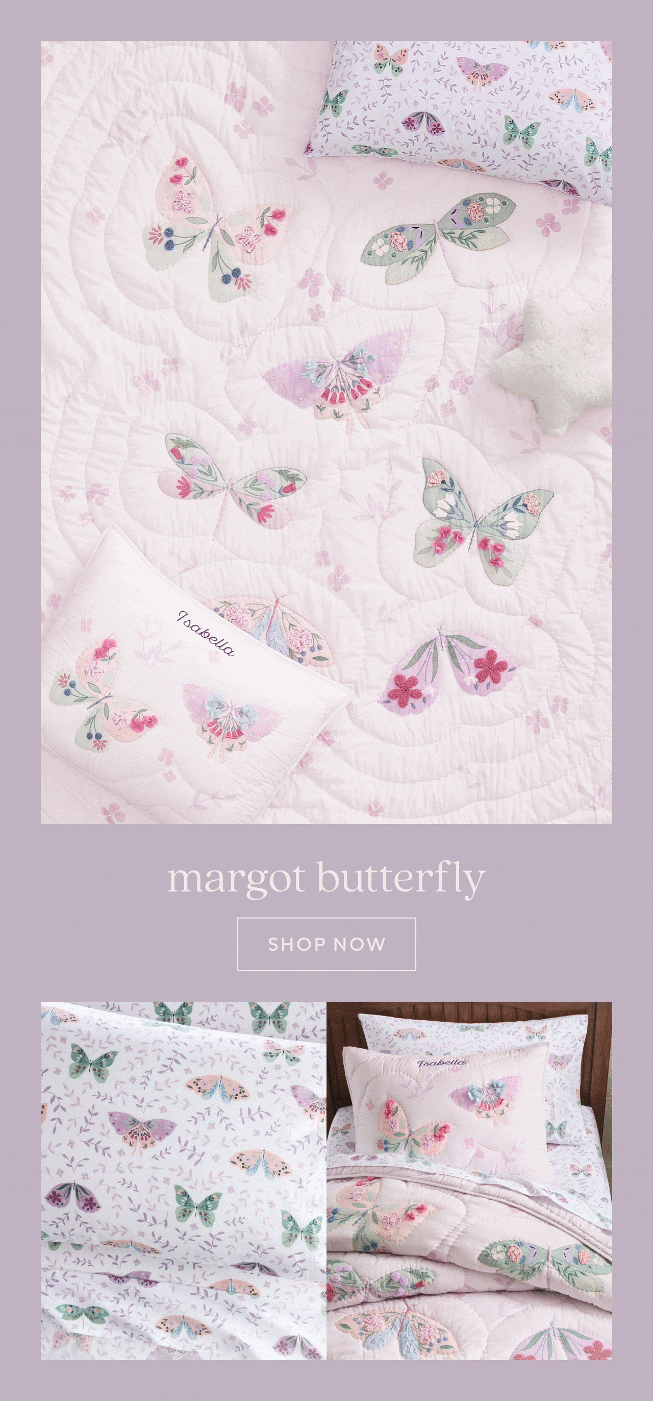 margot butterfly. shop now