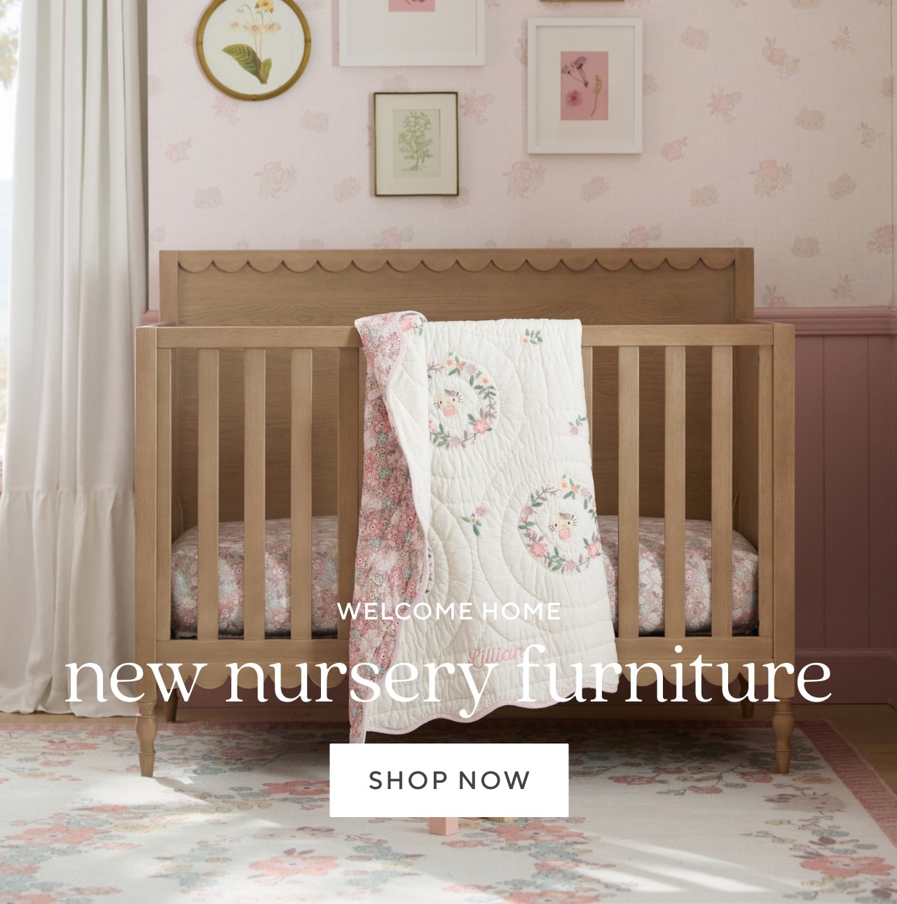 welcome home new nursery furniture. shop now