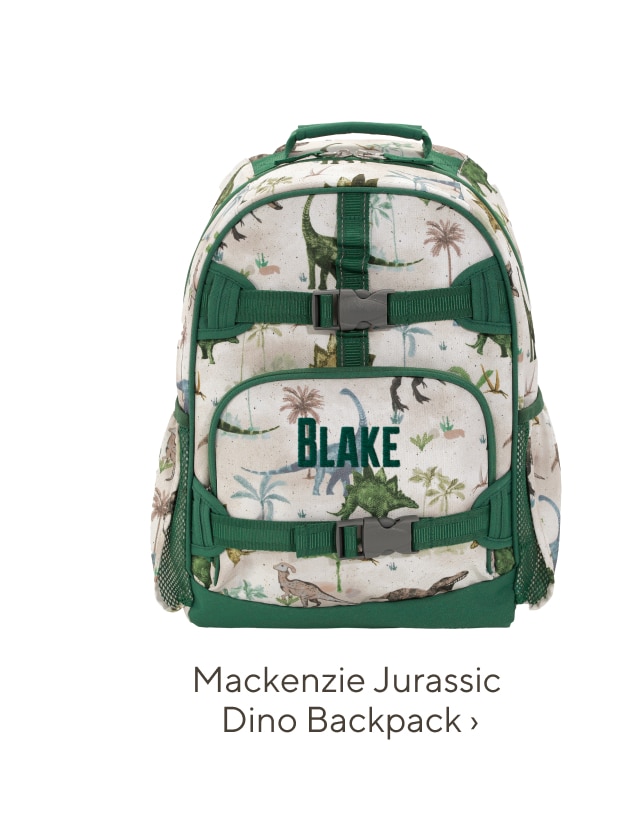 mackenzie jurassic dino backpack