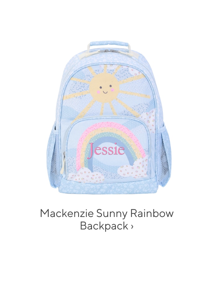 mackenzie sunny rainbow backpack