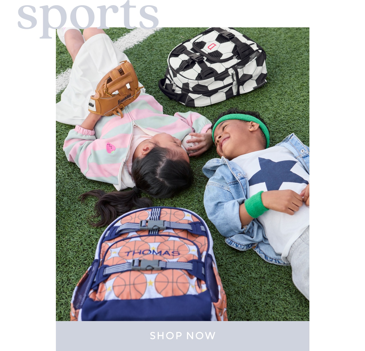 sports. shop now