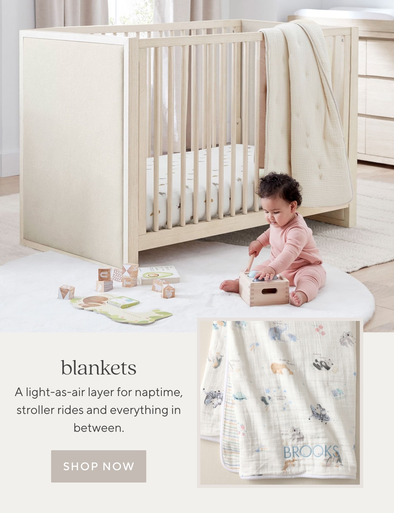 blankets. shop now