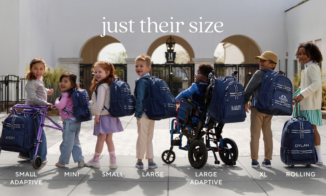 just their size
