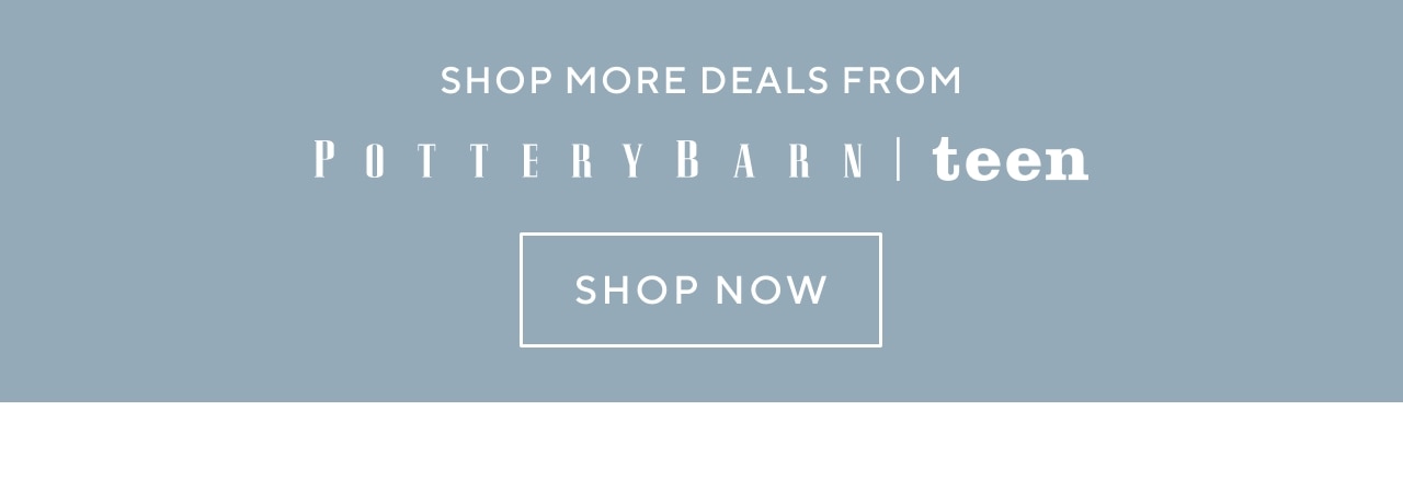 shop more deals from pottery barn teen
