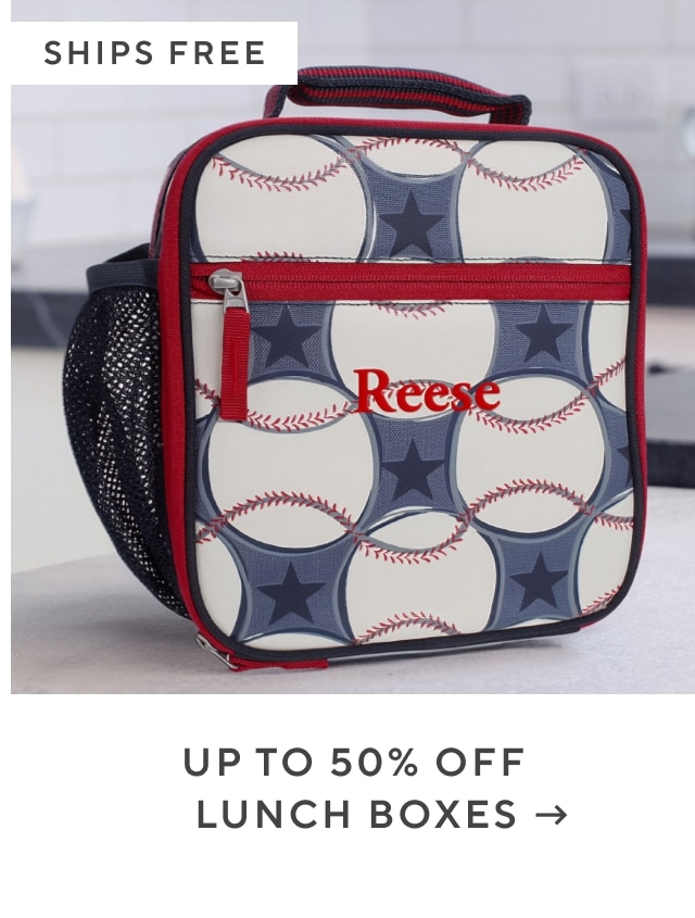 up to 50% off lunch boxes