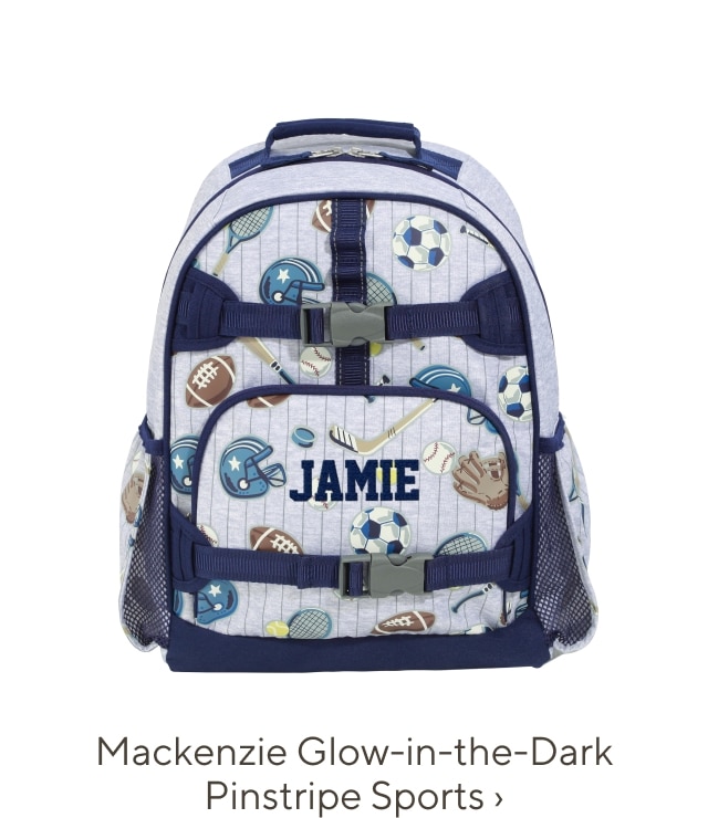 mackenzie glow-in-the-dark pinstripe sports
