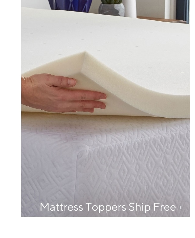 mattress toppers ship free